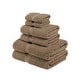 preview thumbnail 63 of 71, Superior Egyptian Cotton Pile Heavyweight 6-Piece Towel Set
