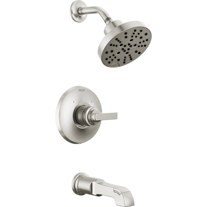 Delta T14489 Tetra Monitor 14 Series Tub and Shower Trim Package with