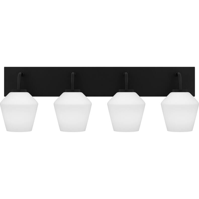 Nielson Four Light Bath - Matte Black