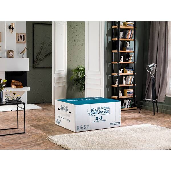 Hudson Bellona Upholstered Sofa In A Box 33 X79 X31 Overstock 30322789