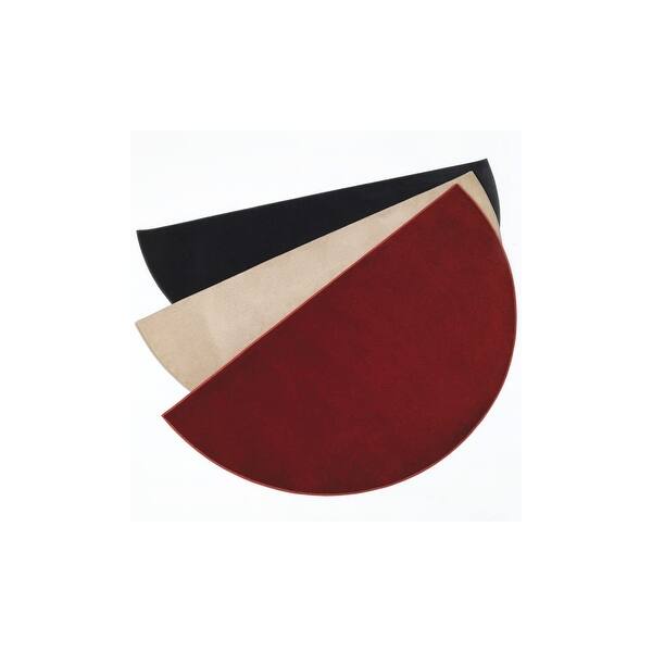 Woodfield 4715c 72 X 36 Synthetic Fiber Half Round Hearth Synthetic Fiber Half Round Hearth