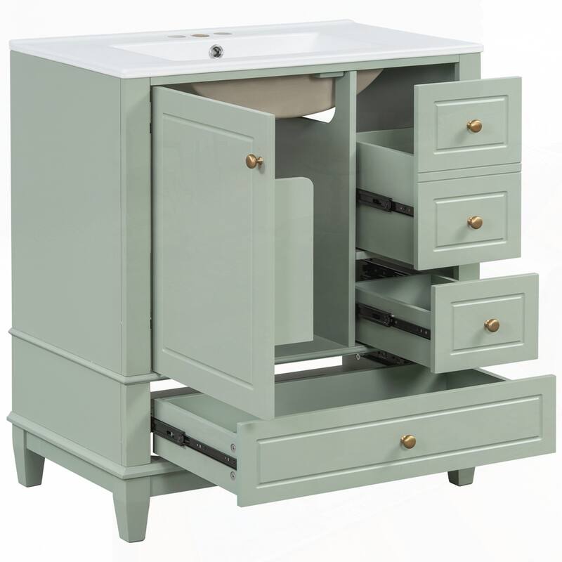 30" Bathroom Vanity with Sink