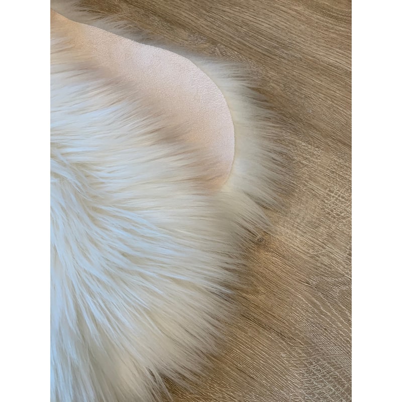 Ovella Home Premium Faux Bearskin Pelt Area Rug
