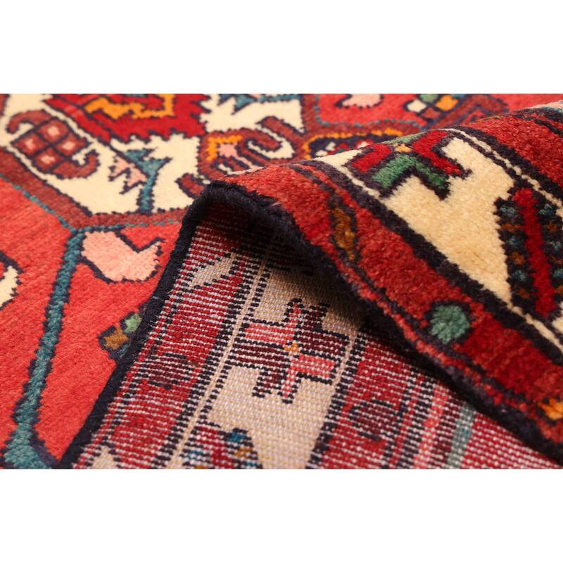 ECARPETGALLERY Hand-knotted Anadol Red Wool Rug - 2'9 x 9'11