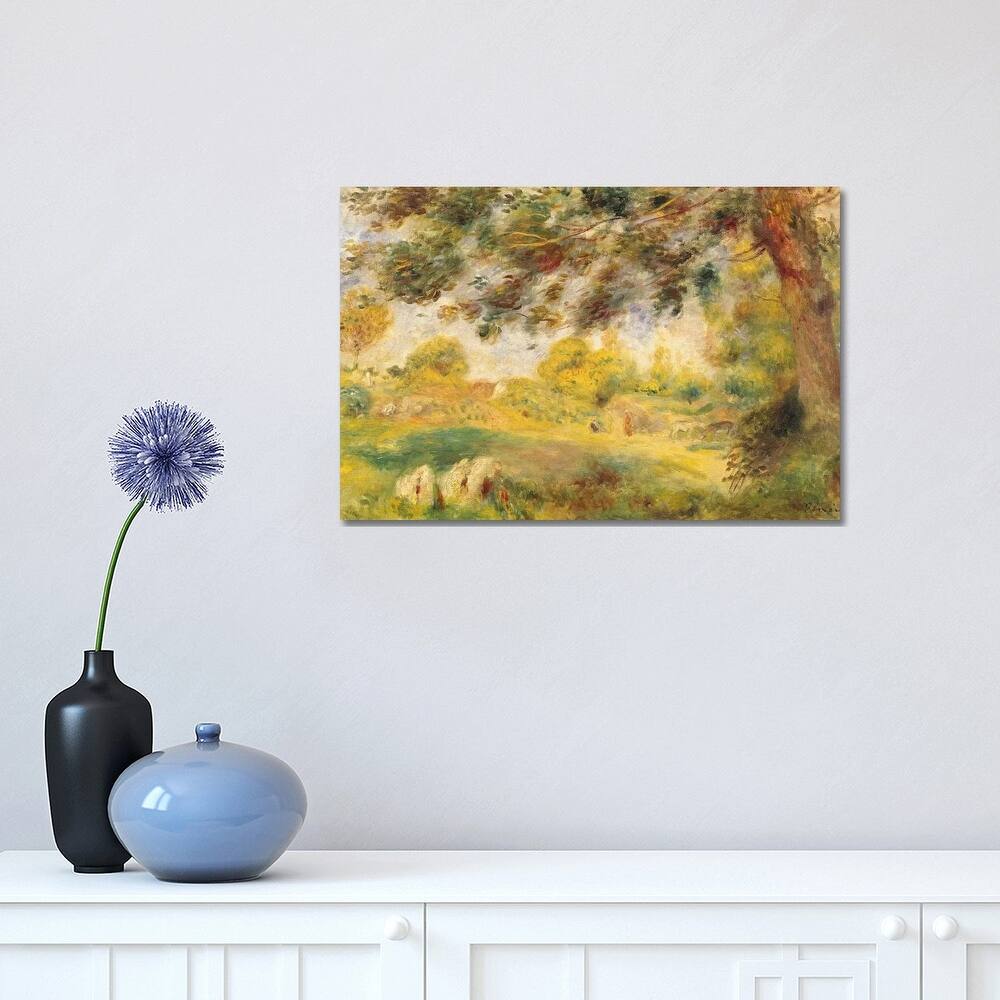 iCanvas "Spring Landscape " by Pierre-Auguste Renoir Canvas Print