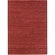 preview thumbnail 56 of 110, Chapra Hand Woven Chunky Jute Area Rug 8' x 11'/Surplus - Red - Rectangle