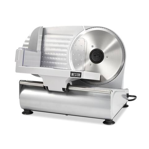 Weston 7.5" Meat Slicer with Serrated Blade
