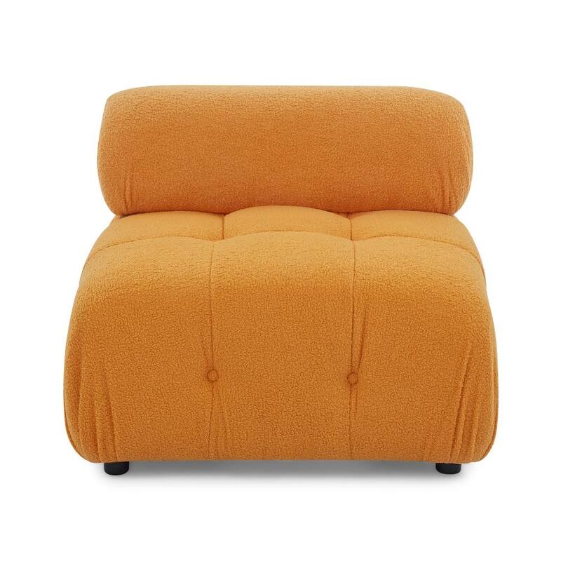 Abrihome Modular Sectional Sofa with Reversible Ottoman