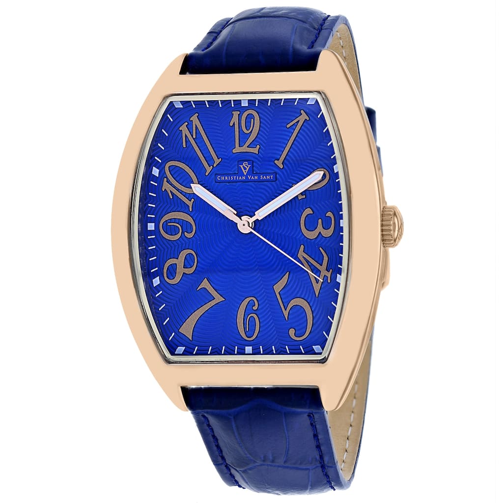 Christian Van Sant Men's Royalty II Blue Dial Watch - CV0376 - 6 (36)