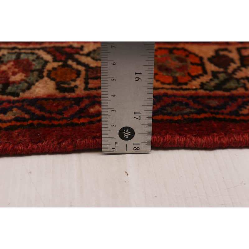 ECARPETGALLERY Hand-knotted Andelz Copper Wool Rug - 4'0 x 10'7