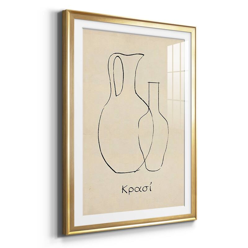 Greek Blessing II Premium Framed Print - Ready to Hang