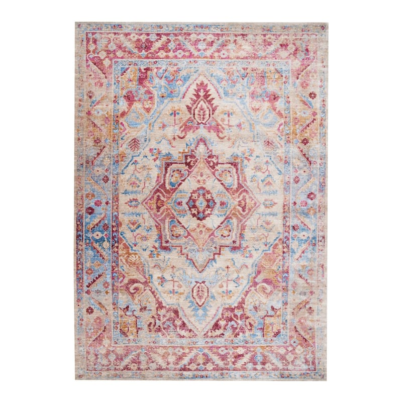 Luxe Weavers Bohemian Geometric Area Rug Non-Shedding Carpet