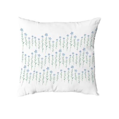 Periwinkle Stripe Throw Pillow