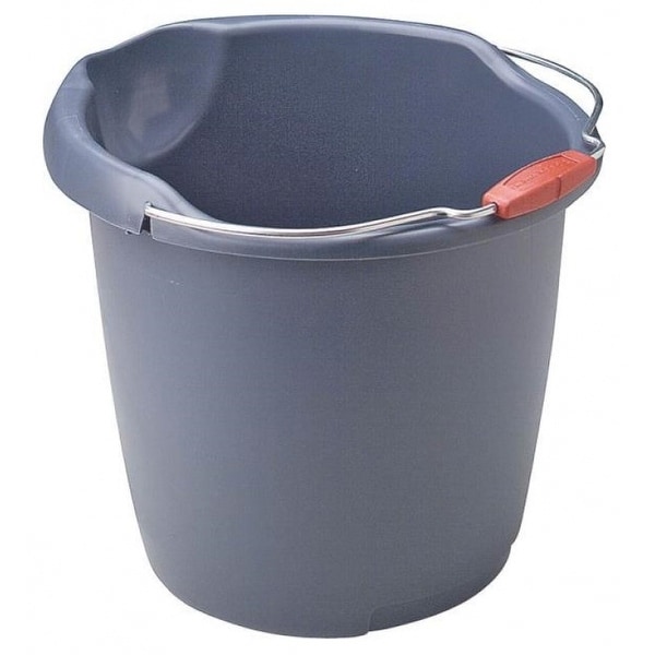 Newell Rubbermaid 296900AQUAM/BBF Utility Bucket, 15 Quart, Blue Mist