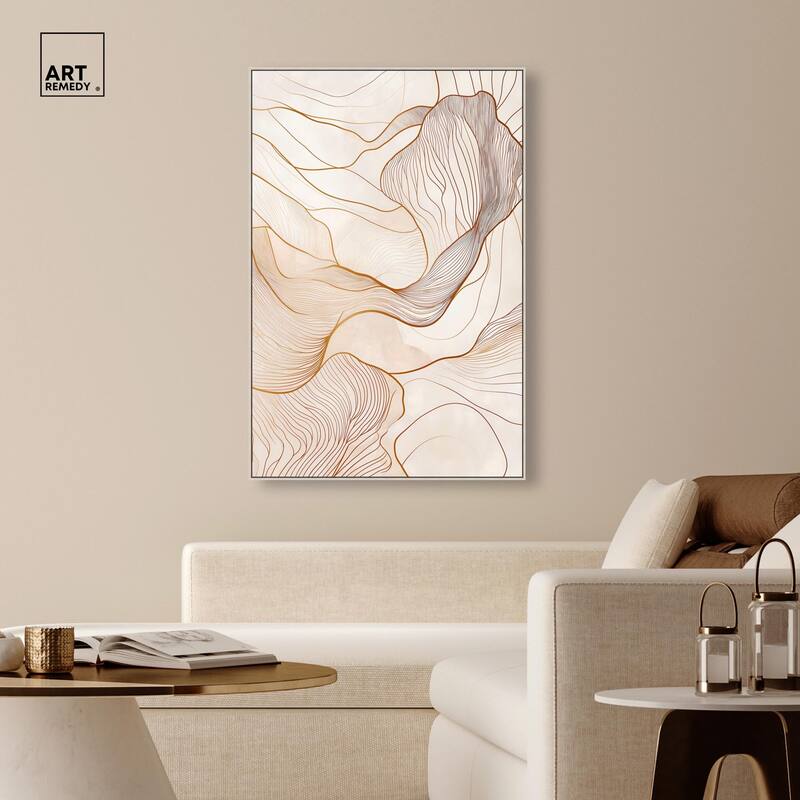 Contoured Reverie II Canvas by Art Remedy