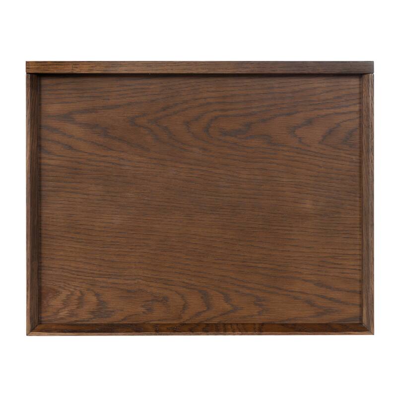 SAFAVIEH Couture Dontay 2-Drawer Ribbed Floating Nightstand