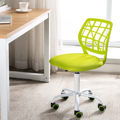 Mesh Ergonomic Swivel Adjustable Height Armless Kids Study Chair