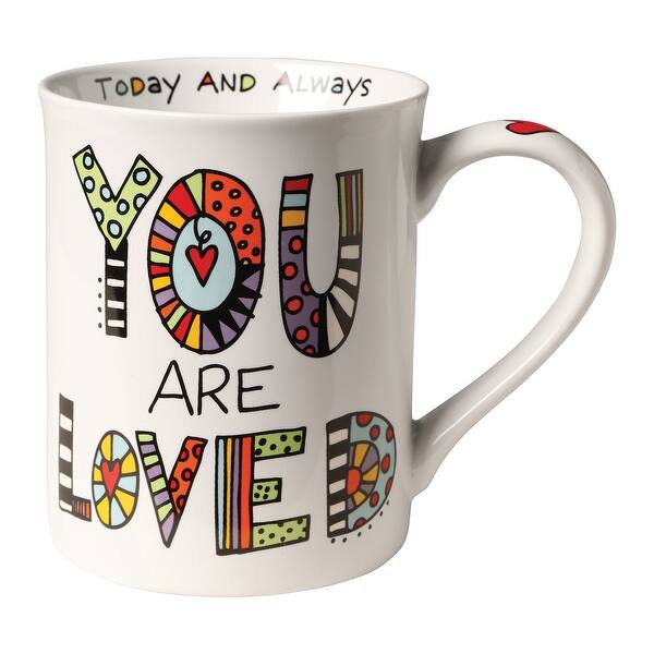 Shop Enesco You Are Loved Today And Always Coffee Mug Decorated