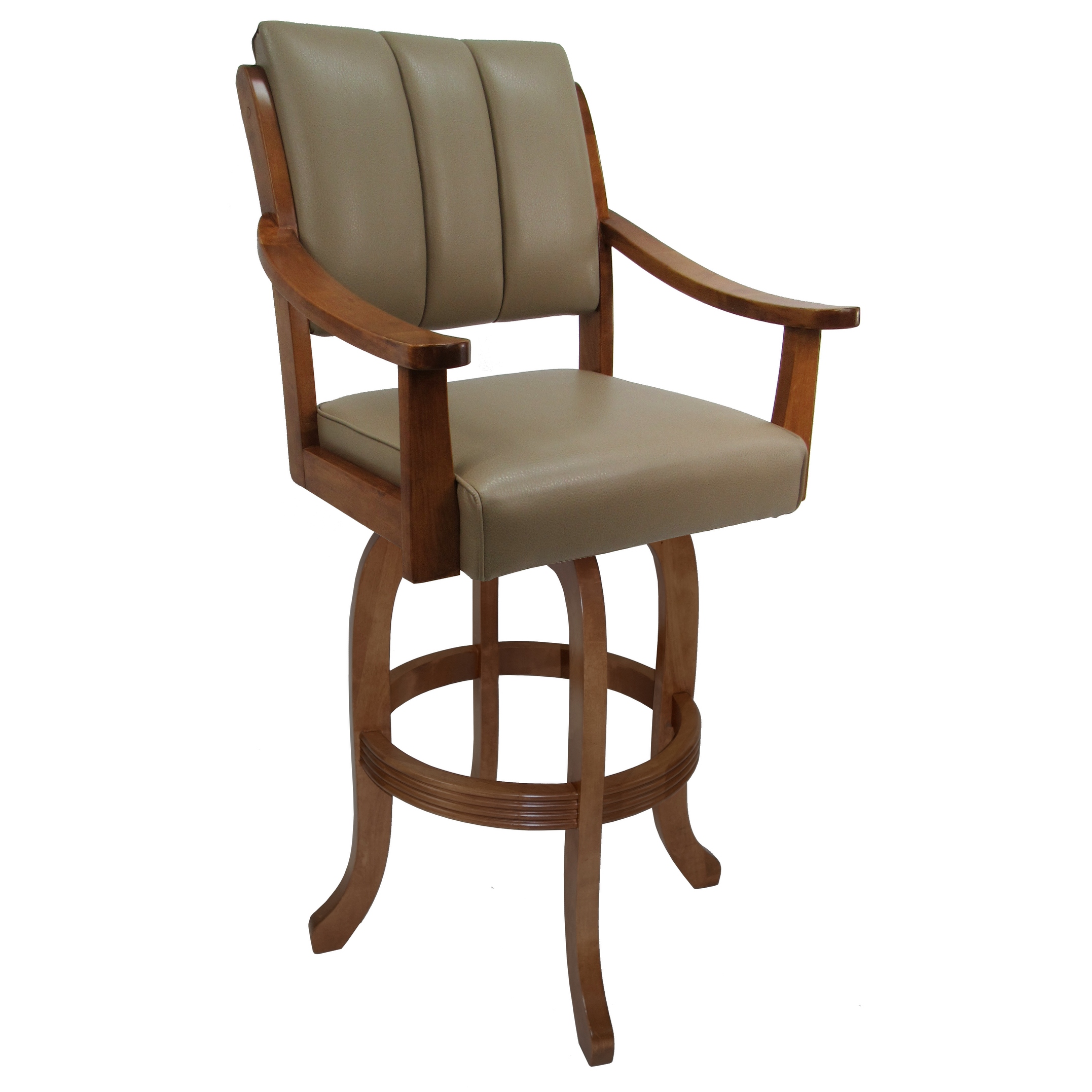 Natural wood hotsell swivel bar stools