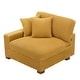 preview thumbnail 49 of 190, Modern Modular Sectional Sofa Corduroy Chaise Lounges