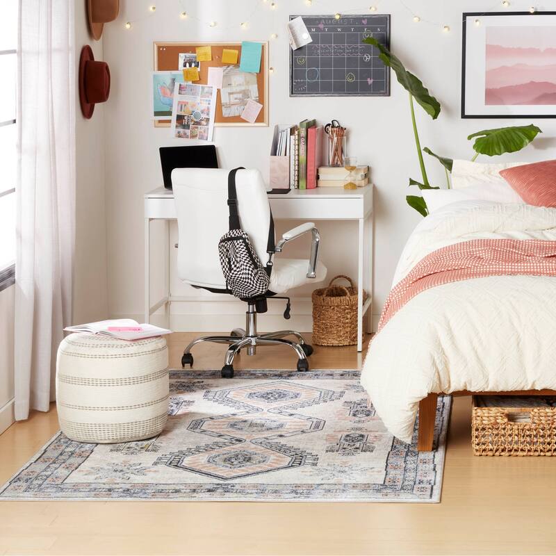 Everwash Treasure Saul Southwest Geometric Machine Washable Area Rug