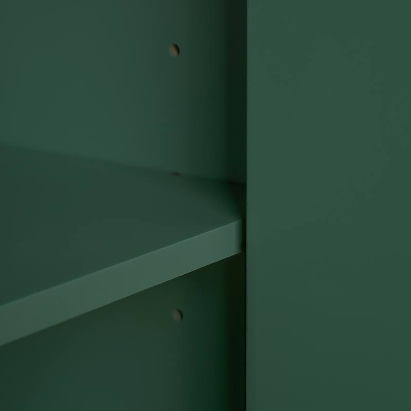 Roomfitters 24 Inch Bathroom Vanity with Ceramic Sink, Storage Cabinet with 2 Doors, Small Single Vanity