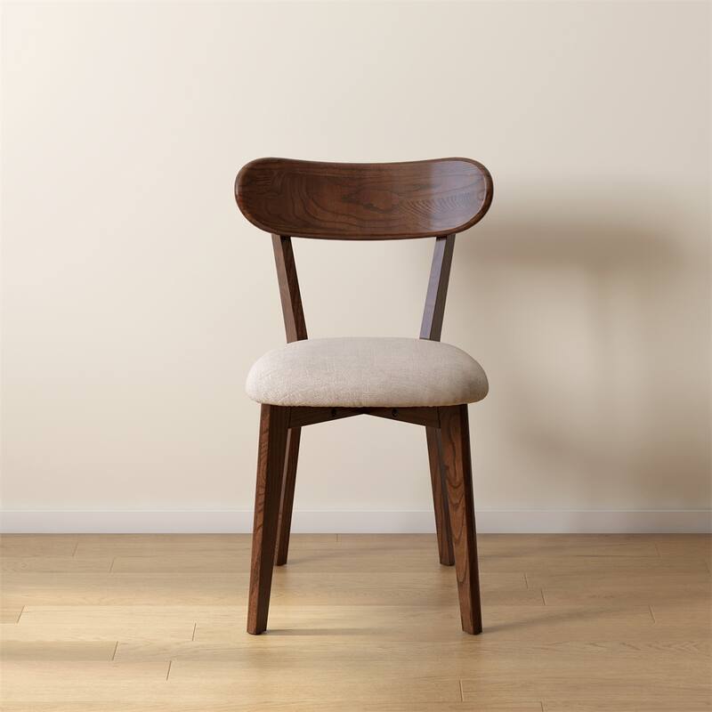 Dining Chair Wooden FAS Grade Oak Wood,Dirt-Free Wood Chair,4 PCS