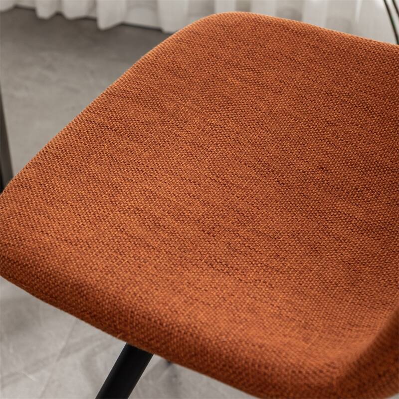 Fabric Kitchen Counter Height Stools (Set of 2)