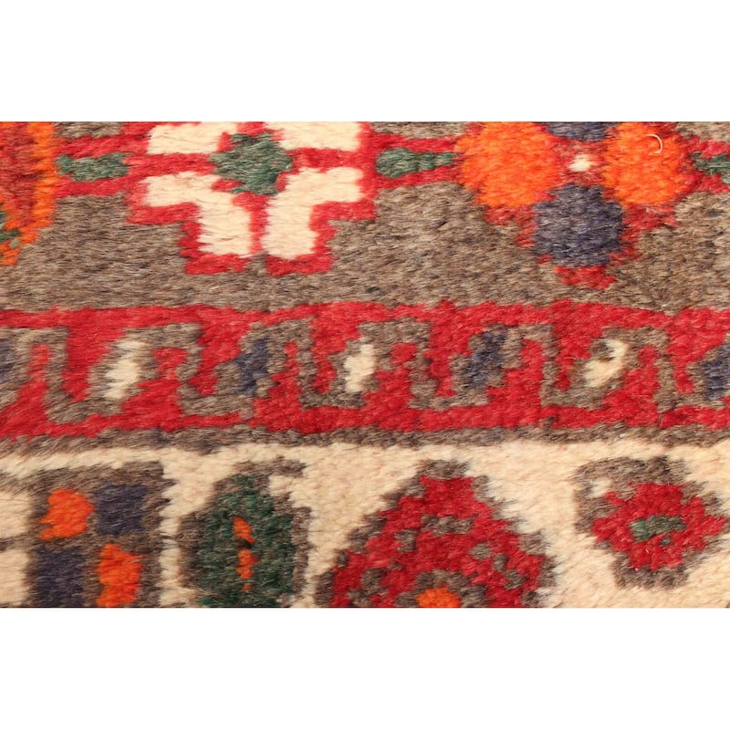 ECARPETGALLERY Hand-knotted Andelz Red Wool Rug - 4'0 x 7'1