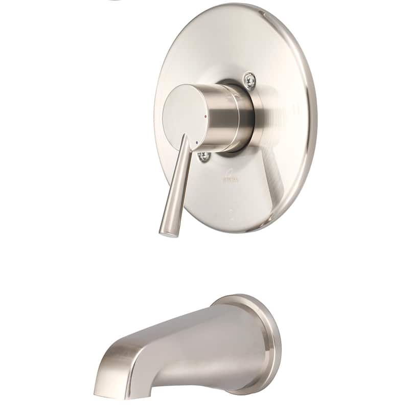 Pioneer Faucets i2 Wall Mounted Tub Filler - Brushed Nickel