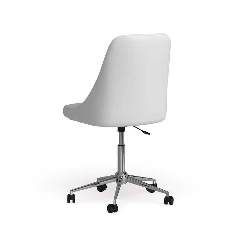 Carson Carrington Ockelbo Button-tufted Office Chair with Faux Leather - N/A