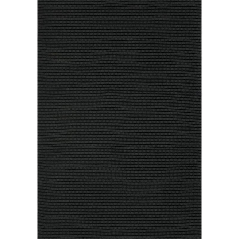 Hand Woven Rhythm Wool Rug - Raven - 9'3" x 13' /Surplus