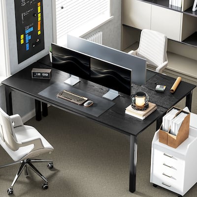 Steel Particleboard Computer Desk Industrial Table and Adjustable Foot