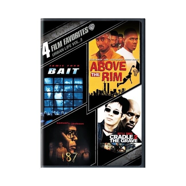 4 Film Favorites Urban Life V03 Dvd 4 Disc Bait Above Cradle 187 Overstock