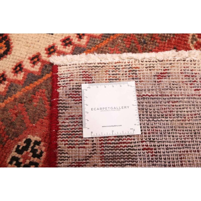 ECARPETGALLERY Hand-knotted Konya Anatolian Red Wool Rug - 5'0 x 9'7