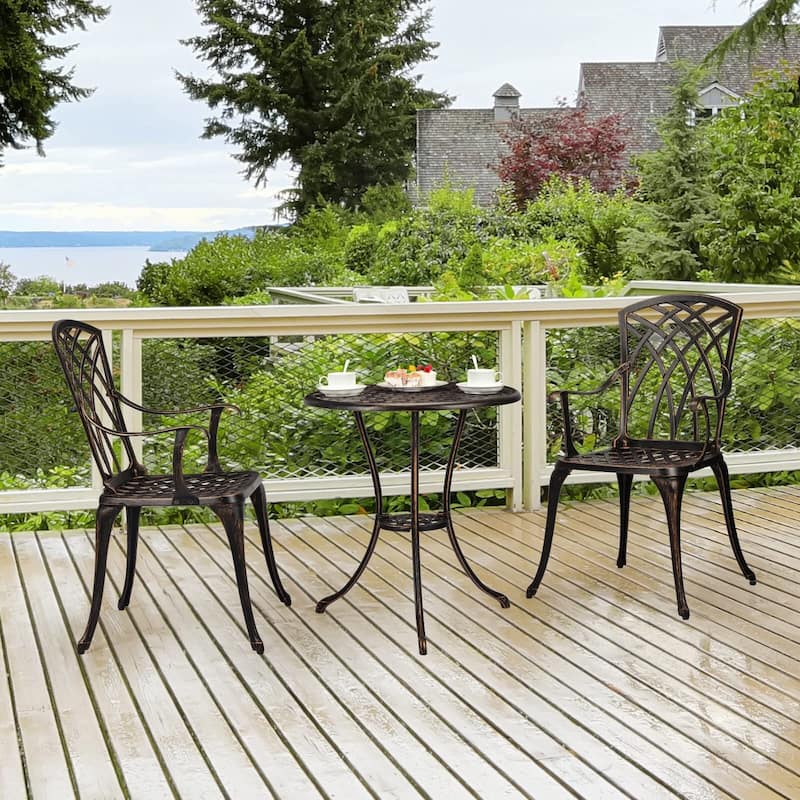 Cast Aluminum Bistro Set