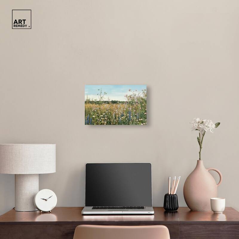 Glimmering Glade Garden II Canvas by Art Remedy, Gallery Wrapped