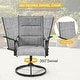 preview thumbnail 7 of 174, Patio Dining Set, Outdoor Dining Table and Chairs Set with Textilene Chairs, Adjustable Umbrella Hole for Garden, Backyard