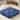 Intelligent Designs Azza Poly Chenille Square Floor Pillow Cushion