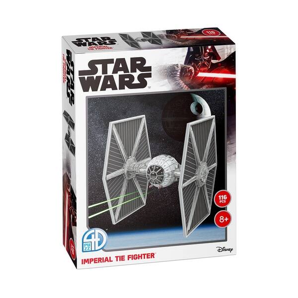 slide 2 of 7, Star Wars - Imperial TIE Fighter Paper Model Kit - 116 Pcs - N/A