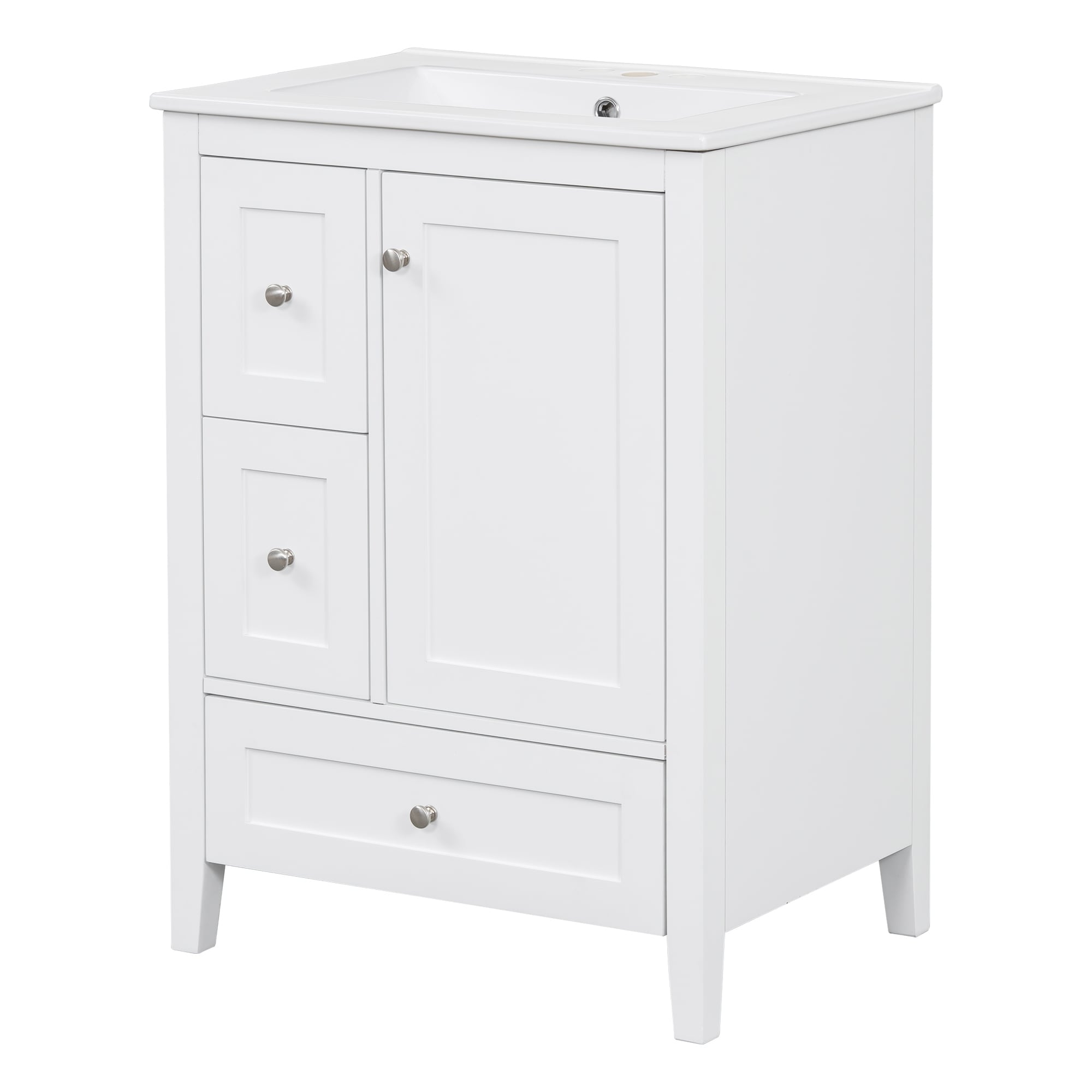 24 " Bathroom Vanity with Storage
