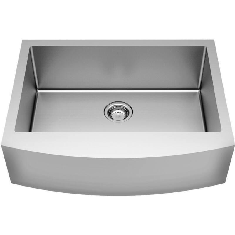 American Standard Pekoe 33" Single Basin Stainless Steel Kitchen Sink - Stainless Steel
