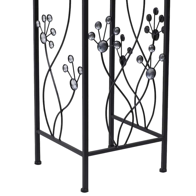 Black Metal Plantstand (Set of 3)