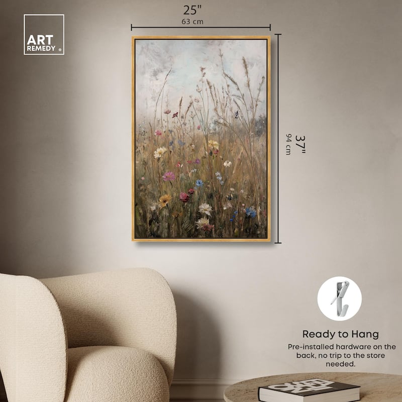Field of Forgotten Dreams I Canvas by Art Remedy