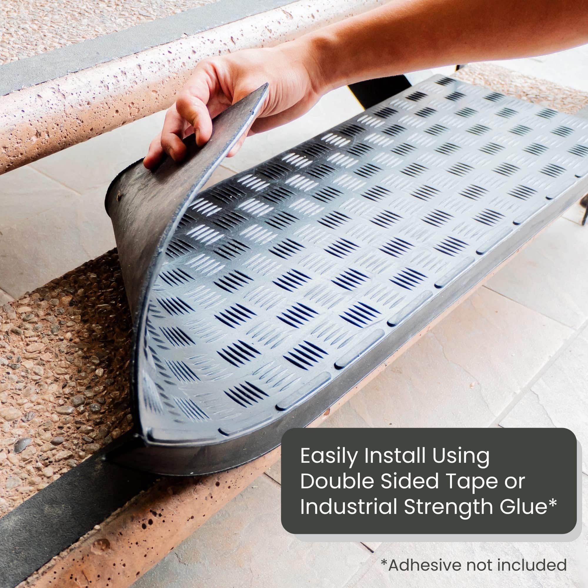 Envelor Indoor Outdoor NonSlip Step Mats Stair Treads Rubber Step Mats