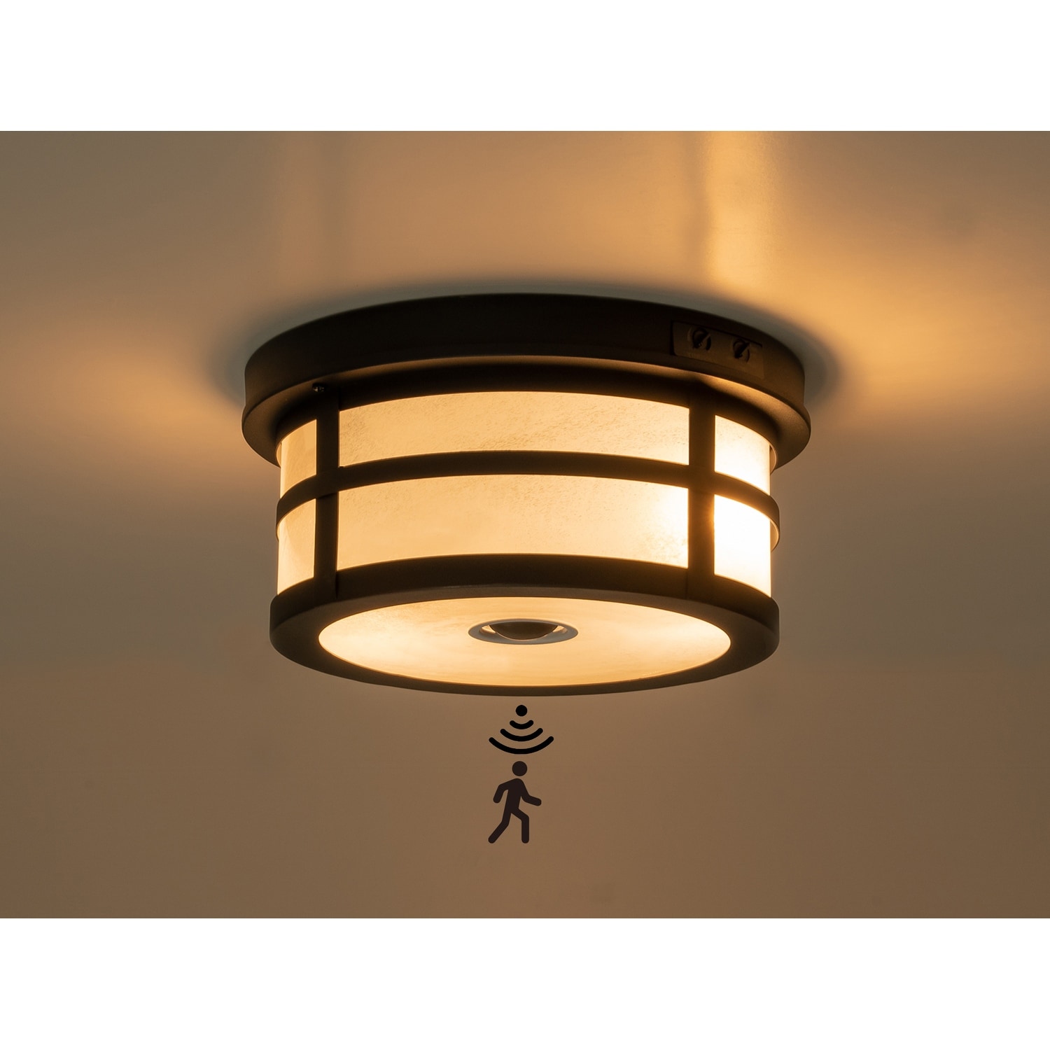 Dusk to dawn ceiling porch light on sale