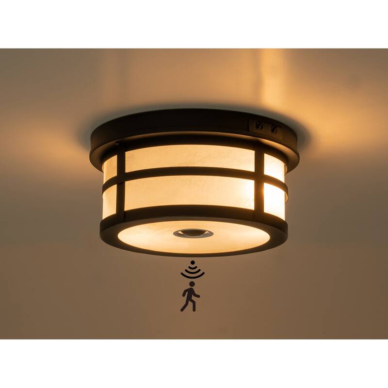 Farmhouse motion sensor outdoor ceiling light - 1 PACK
