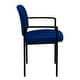 preview thumbnail 29 of 43, Comfort Stackable Steel Side Reception Chair with Arms