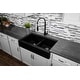 preview thumbnail 24 of 68, Karran Retrofit Apron Front Quartz Double Bowl Kitchen Sink