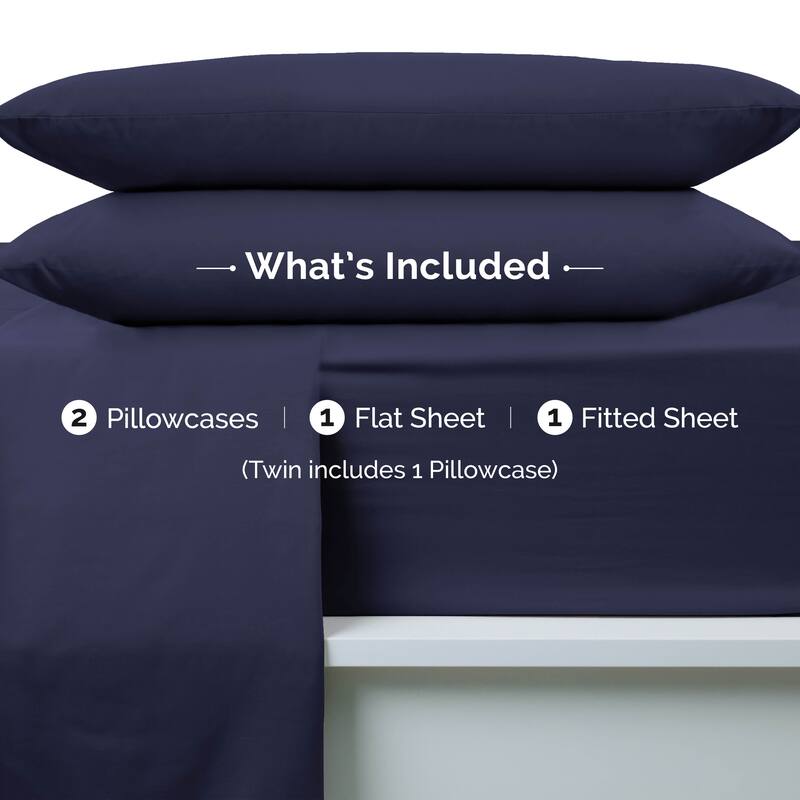 Martex Easy Living Brushed Microfiber Soft Wrinkle Resistant Sheet Set